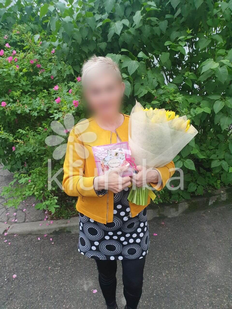 Deliver flowers to Rīga (peony tulips tulips)